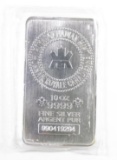 Royal Canadian Mint Ten Troy Ounces .999 Silver Ingot.