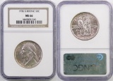 1936 S Boone Commemorative Silver Half Dollar (NGC) MS66.