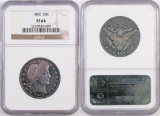 1892 P Barber Silver Half Dollar (NGC) PF64.