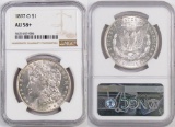 1897 O Morgan Silver Dollar (NGC) AU58+.