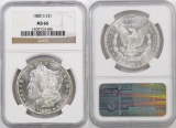 1880 S Morgan Silver Dollar (NGC) MS 66.