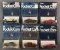 Group of 6 Tomy Pocket Cars Die-Cast Vehicles in Original Packaging