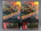 Group of 2 Mattel Megaforce No. 5272 Battle Tank Die-Cast Vehicles in Original Packaging