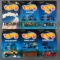 Group of 6 Hot Wheels Die-Cast Vehicles in Original Packaging