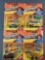 Group of 4 Matchbox Construction Action Pack Die-Cast Vehicles in Original Packaging