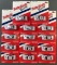 Group of 14 Racing Champions Baby Ruth Racing Die-Cast Vehicles in Original Packaging