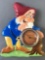 Blessing Ceramic Disney Snow White Dwarf Wall Clock