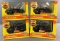 Group of 4 Matchbox Harley Davidson Diecast Models In Original Packaging