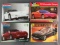 Group of 4 Modern Corvette Scale Model Kits