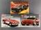 Group of 3 Scale Model Car Kits including Corvettes