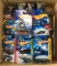 Partially Full Shipping Box of Hot Wheels Die-Cast Vehicles in Original Packaging