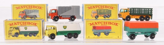 Group of 4 Matchbox Die-Cast Vehicles with Original Boxes