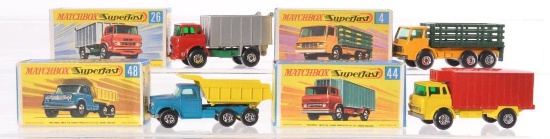 Group of 4 Matchbox Superfast Die-Cast Vehicle with Original Boxes