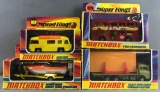 Group of 4 Matchbox Super Kings Die-Cast Vehicles in Original Packaging