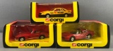 Group of 3 Corgi Toys Die-Cast Vehicles in Original Packaging