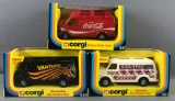 Group of 3 Corgi Toys Die-Cast Vehicles in Original Packaging
