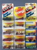 Group of 15 Corgi Toys Die-Cast Vehicles in Original Packaging
