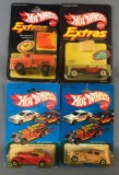 Group of 4 Hot Wheels Die-Cast Vehicles in Original Packaging