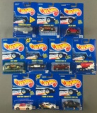 Group of 10 Hot Wheels Die-Cast Vehicles in Original Packaging