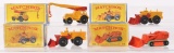 Group of 4 Matchbox Die-Cast Vehicles with Original Boxes