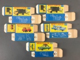 Group of 5 Matchbox F Type Boxes