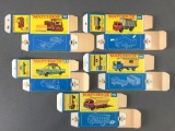 Group of 5 Matchbox F Type Boxes