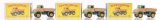 Group of 3 Matchbox No. 49 Unimog Die-Cast Vehicles with Original Boxes