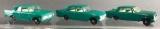 Group of 3 Matchbox Ford Zephyr 6 Die-Cast Vehicles