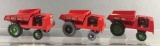 Group of 3 Matchbox King Size No. 2 Muir Hill Dumper Die-Cast Vehicles