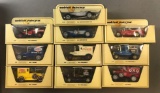 Group of 10 Matchbox Models of Yesteryear Die-Cast Vehicles a n Original Packaging