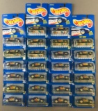 Group of 26 Hot Wheels Die-Cast Vehicles in Original Packaging