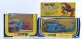 Group of 2 Corgi Toys Spider-Man Vehicles in Original Packaging