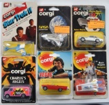 Group of 6 Corgi Junior Movie and TV Die-Cast Vehicles in Original Packaging