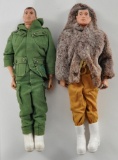 Group of 2 1964 G.I. Joe Action Figures