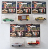 Group of 5 Majorette Dallas Die-Cast Vehicles in Original Packaging