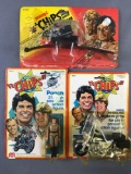 Group of 3 CHiPs Collectibles in Original Packaging