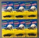 Group of 6 Ertl Knight Rider Knight 2000 Die-Cast Vehicles in Original Packaging