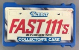 Vintage Kenner Fast 111s License Plate Collector Case for Die Cast Vehicles