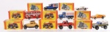 Group of 8 Matchbox Die-Cast Vehicles with Origianl Boxes