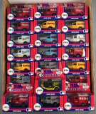 Group of 25 Matchbox Team Collectible 1991 MLB Die-Cast Vehicles in Original Packaging