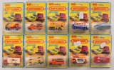 Group of 10 Matchbox Superfast Die-Cast Vehicles in Original Packaging