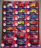 Group of 25 Matchbox Team Collectible 1991 MLB Die-Cast Vehicles in Original Packaging