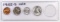 4-Coin 1955 D Unc Coin Set - Quarter, Dime, Nickel & Cent.