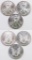 Group of (3) American Silver Eagles 1oz. .999 Silver.