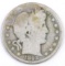 1893 S Barber Silver Half Dollar.