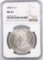 1880 S Morgan Silver Dollar (NGC) MS63.