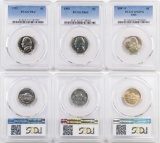 Group of (3) PCGS Certified Jefferson Nickels.