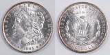 1885 O Morgan Silver Dollar.