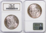 1885 P Morgan Silver Dollar (NGC) MS65.