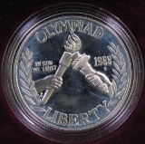 1988 S Olympic Commemorative Silver Dollar Proof.